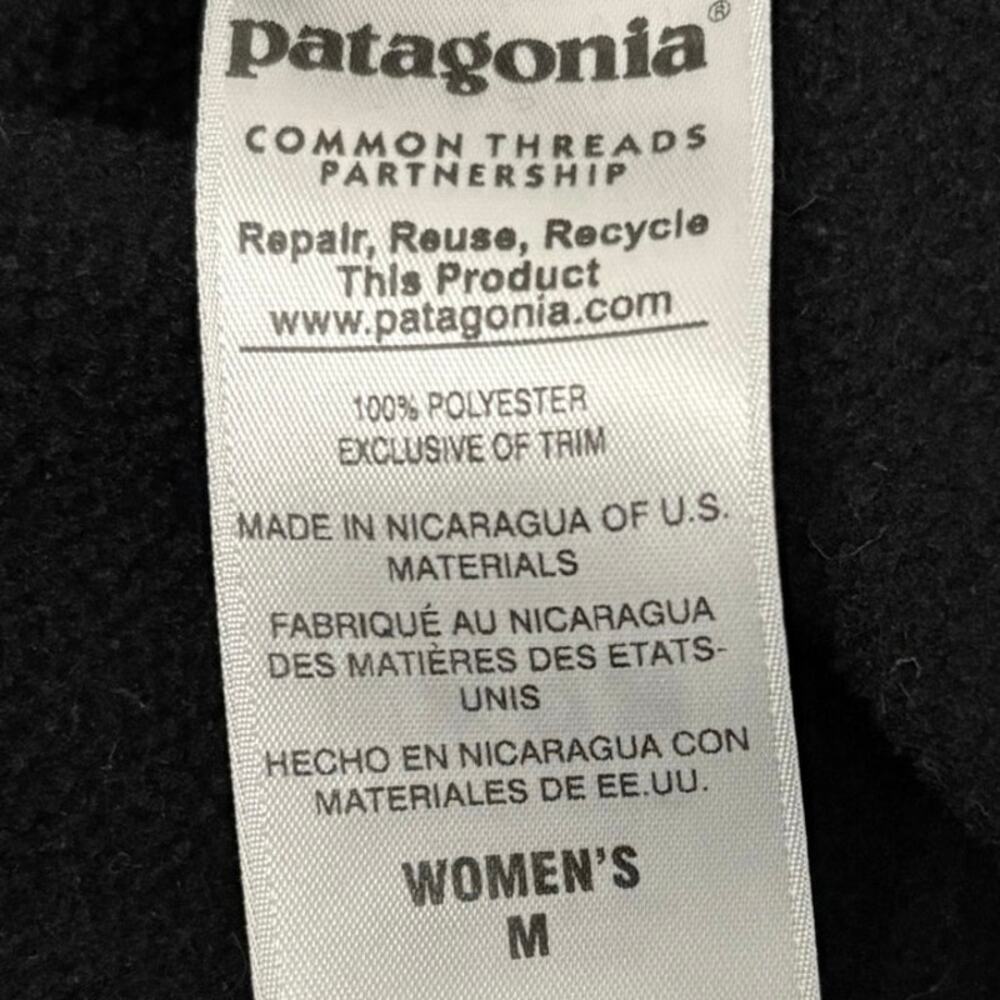 Patagonia Synchilla Snap-T Fleece Pullover Black Polartec
Women’s Size L - Picture 6 of 7